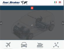 Tablet Screenshot of fourstrokesindustries.com